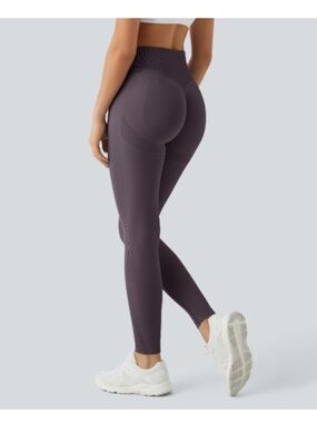 HALARA Deep Plum High-Waist Leggings